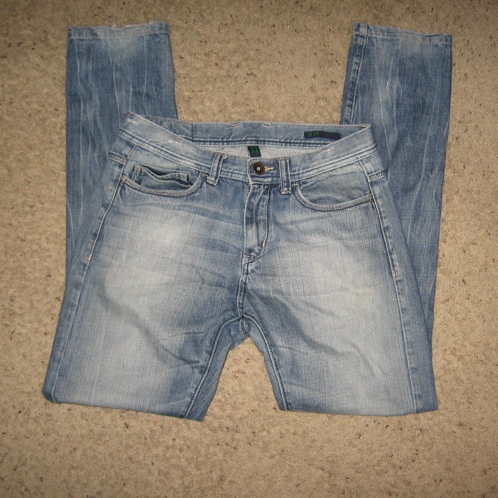 Benetton Mens Jeans - Skinny - 32/32